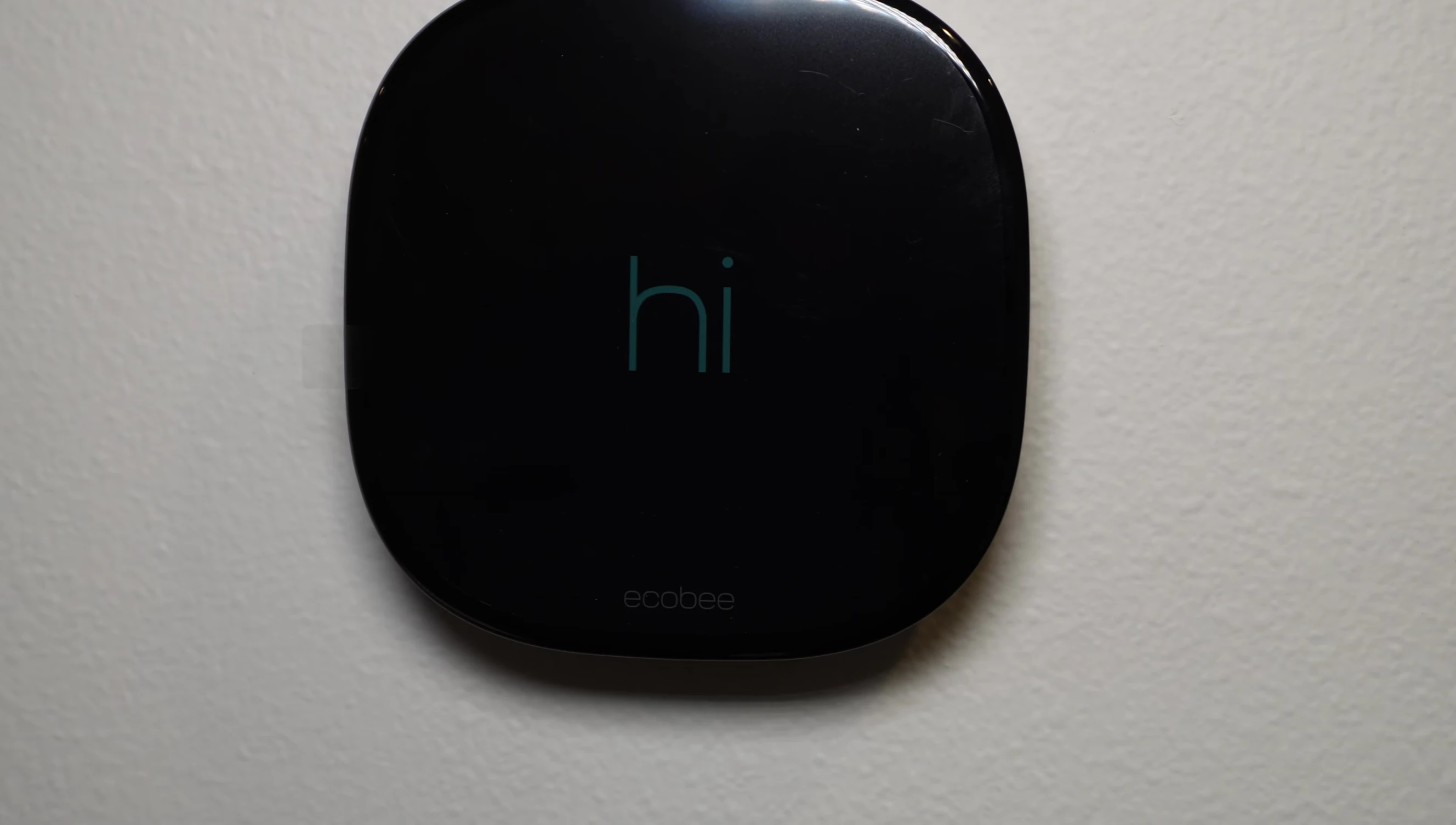 Ecobee thermostat powering on