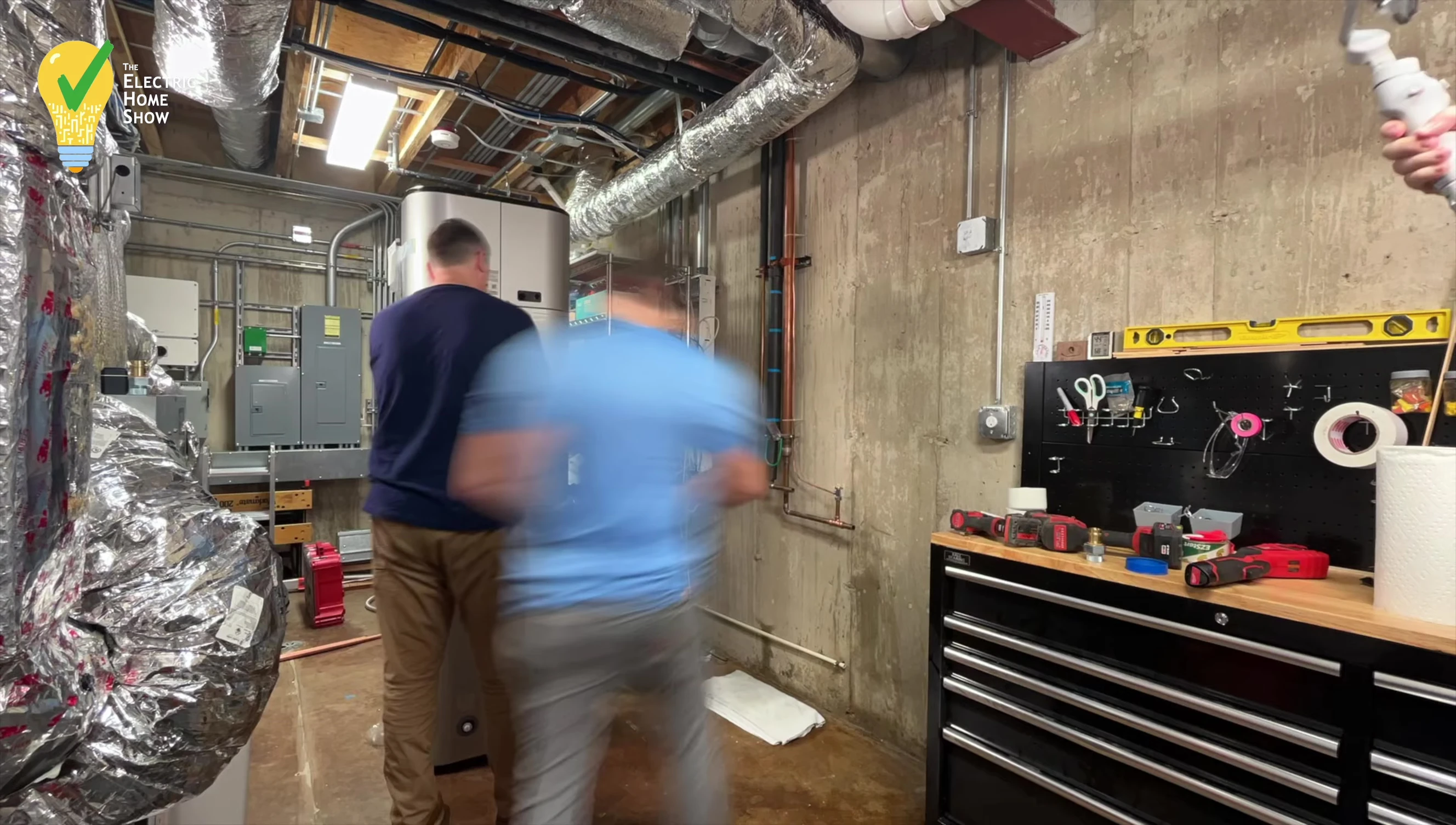 Removing the old gas water heater