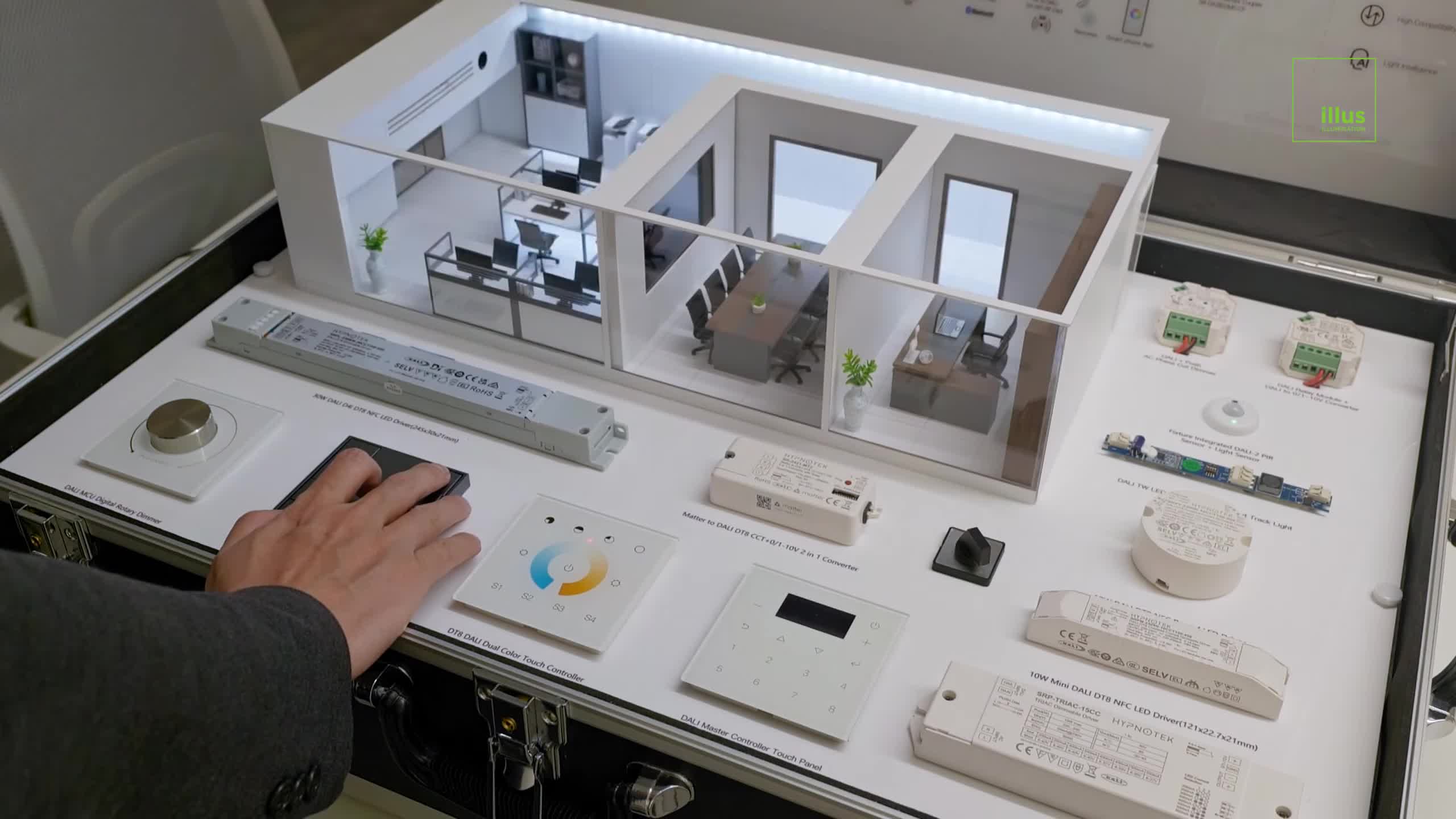 Motion sensor for automatic lighting activation