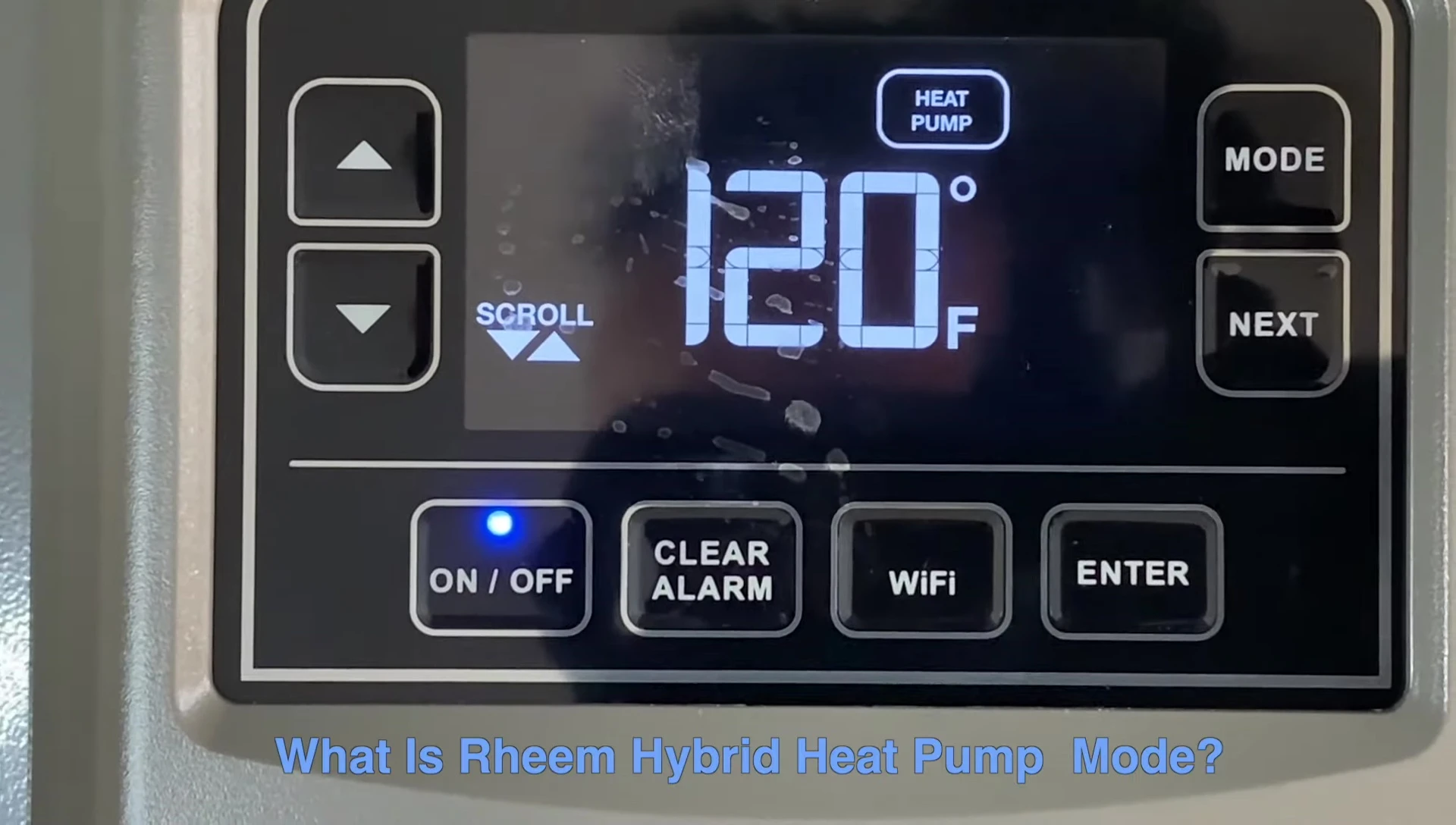 Screenshot showing the Heat Pump Only mode selection.