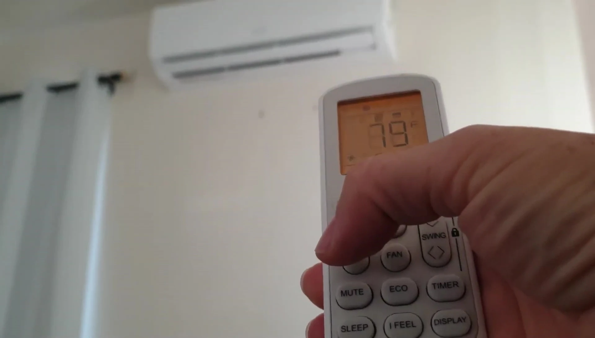 Screenshot showing the unit's panels opening and the LED display illuminating.