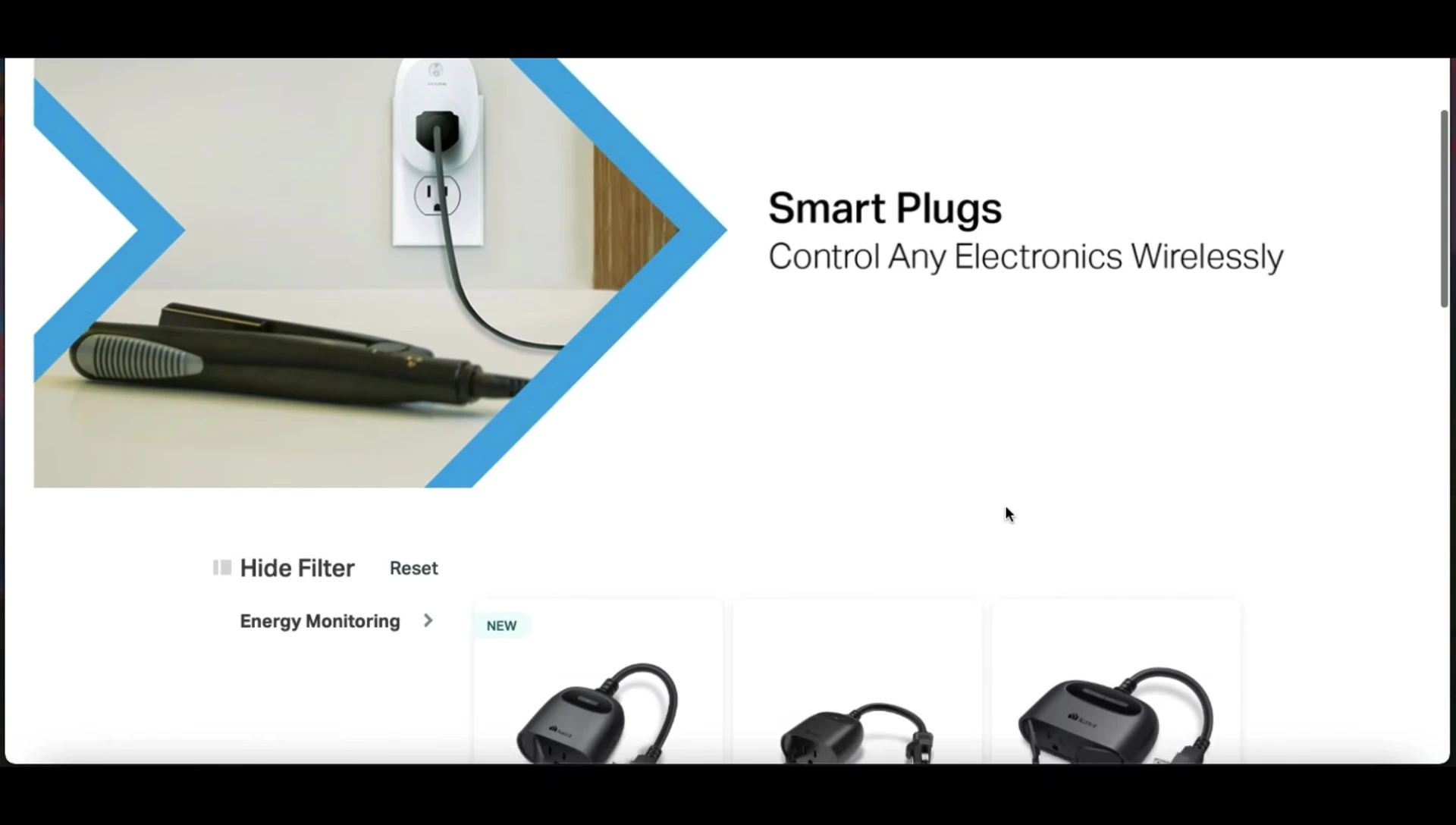 TP-Link Casa Smart Plug shown plugged into a wall socket