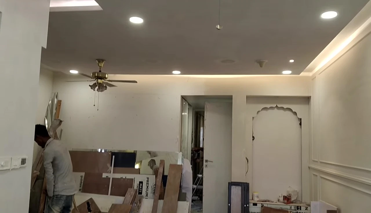 All panel lights installed.