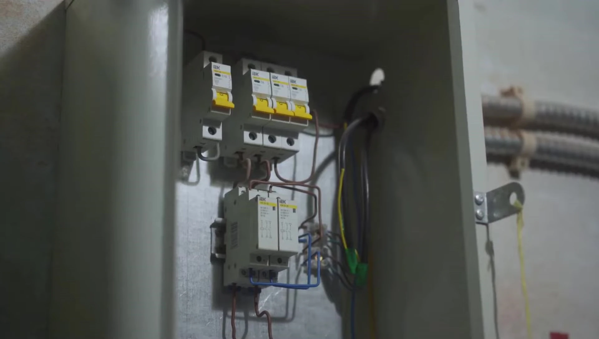 Restoring power at the breaker box