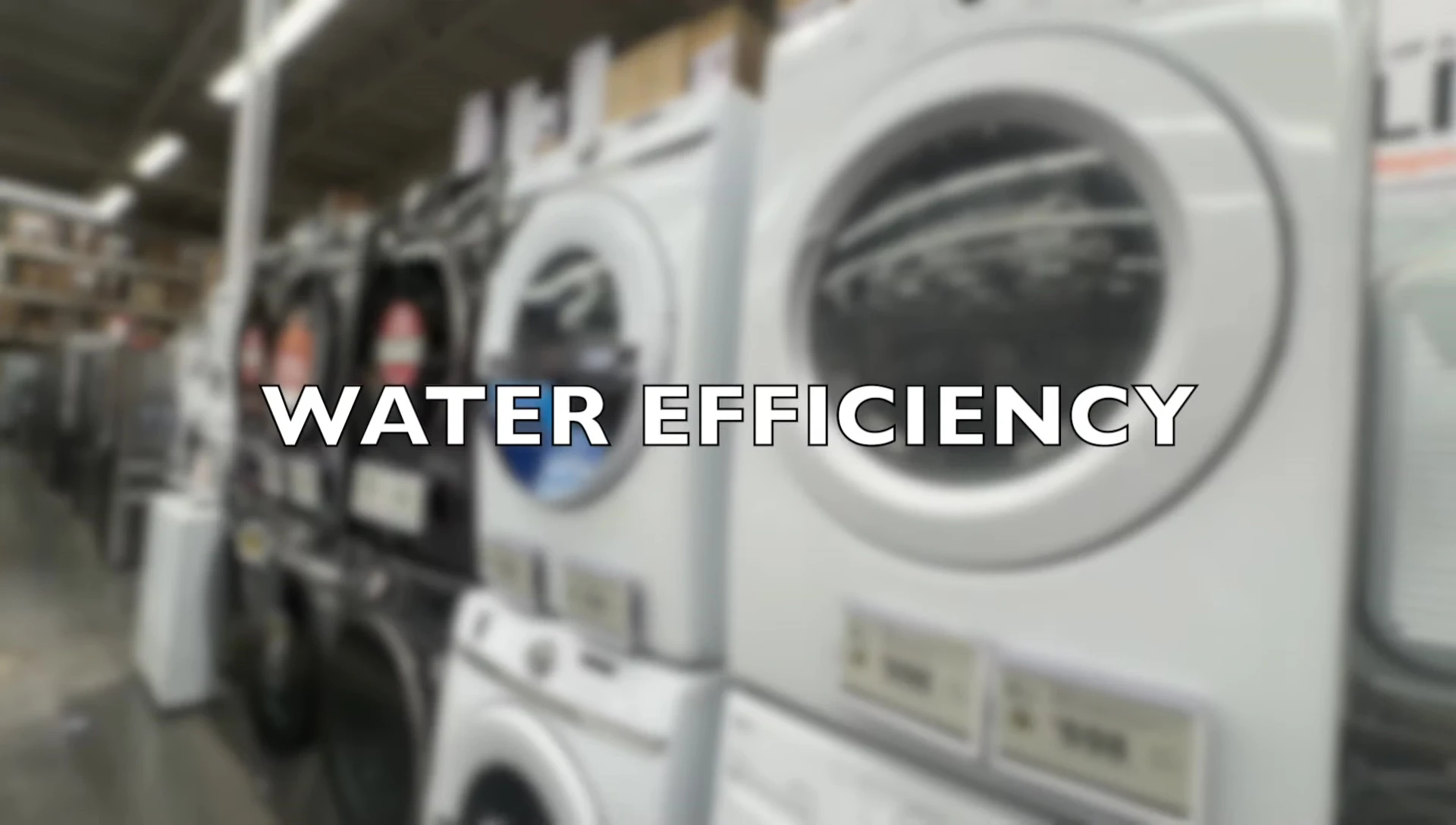 Energy Star certified washing machine
