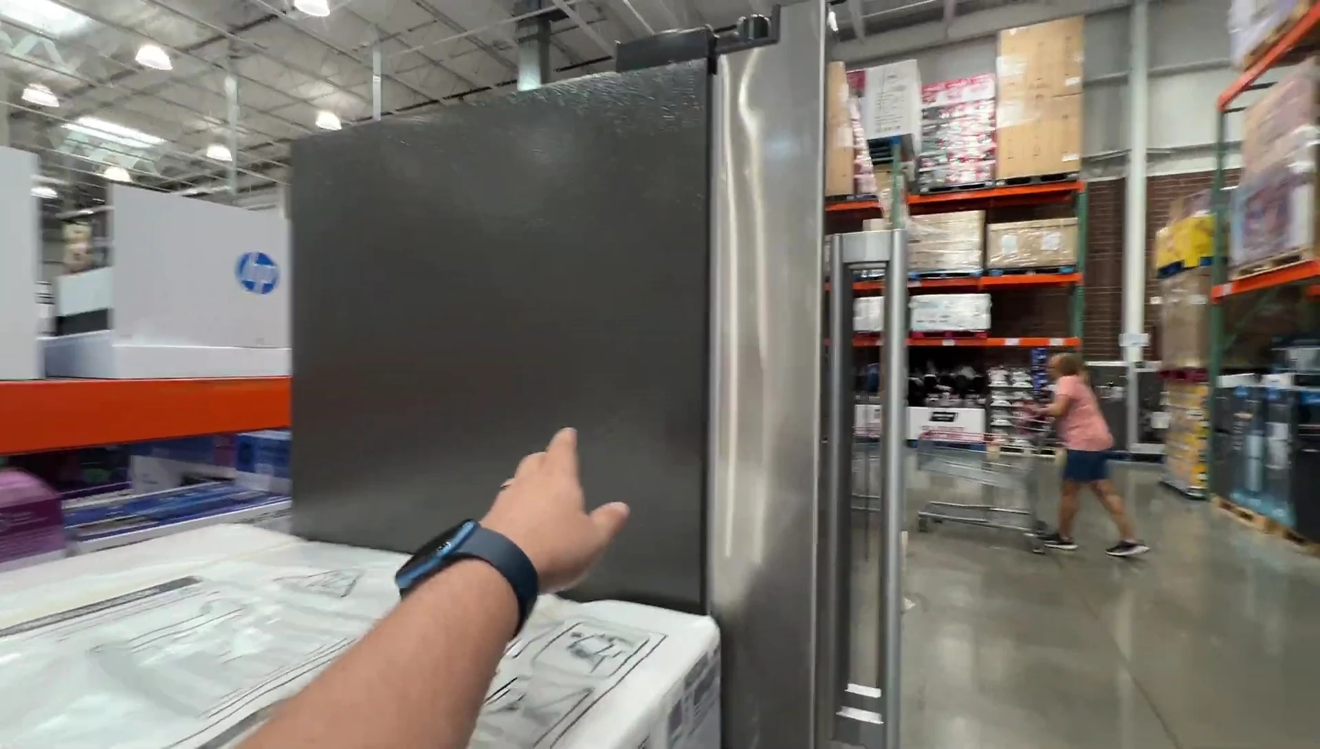 Final shot of the refrigerator.