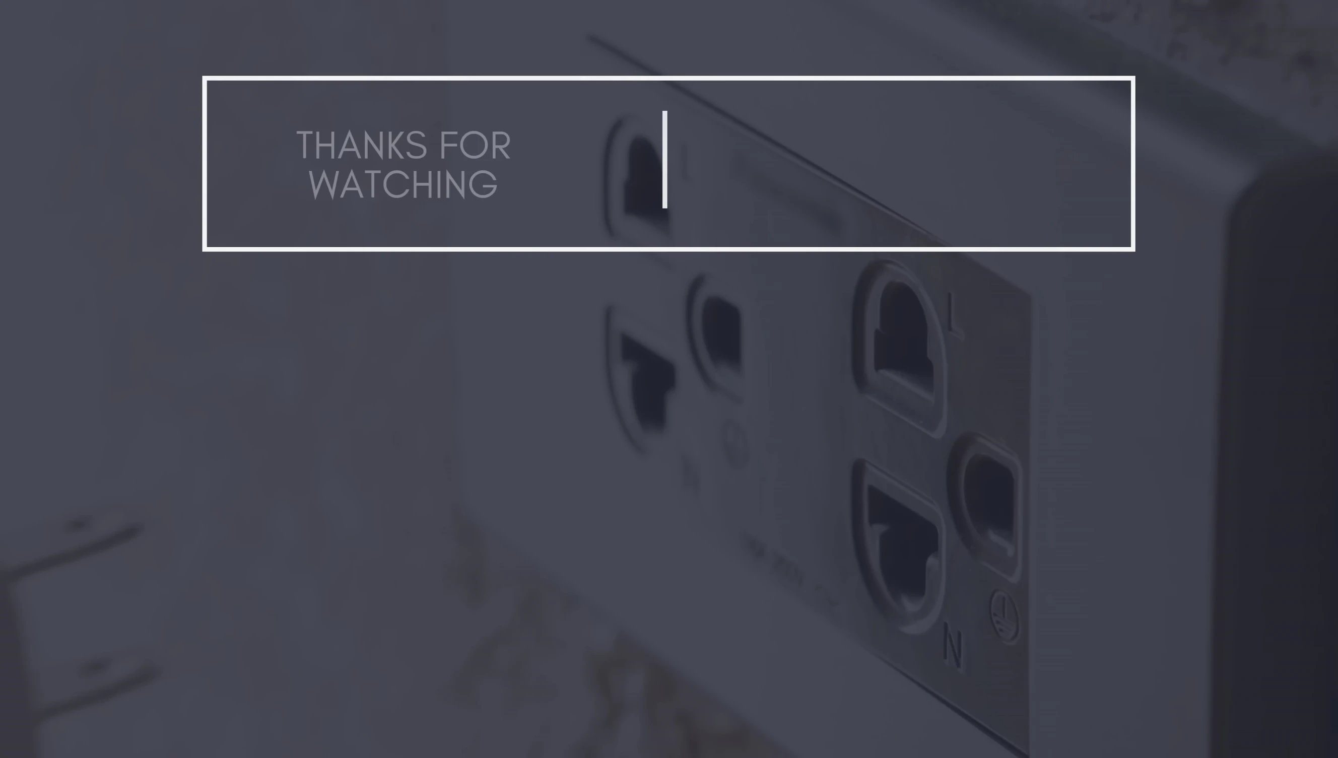 End screen with links to purchase each plug.