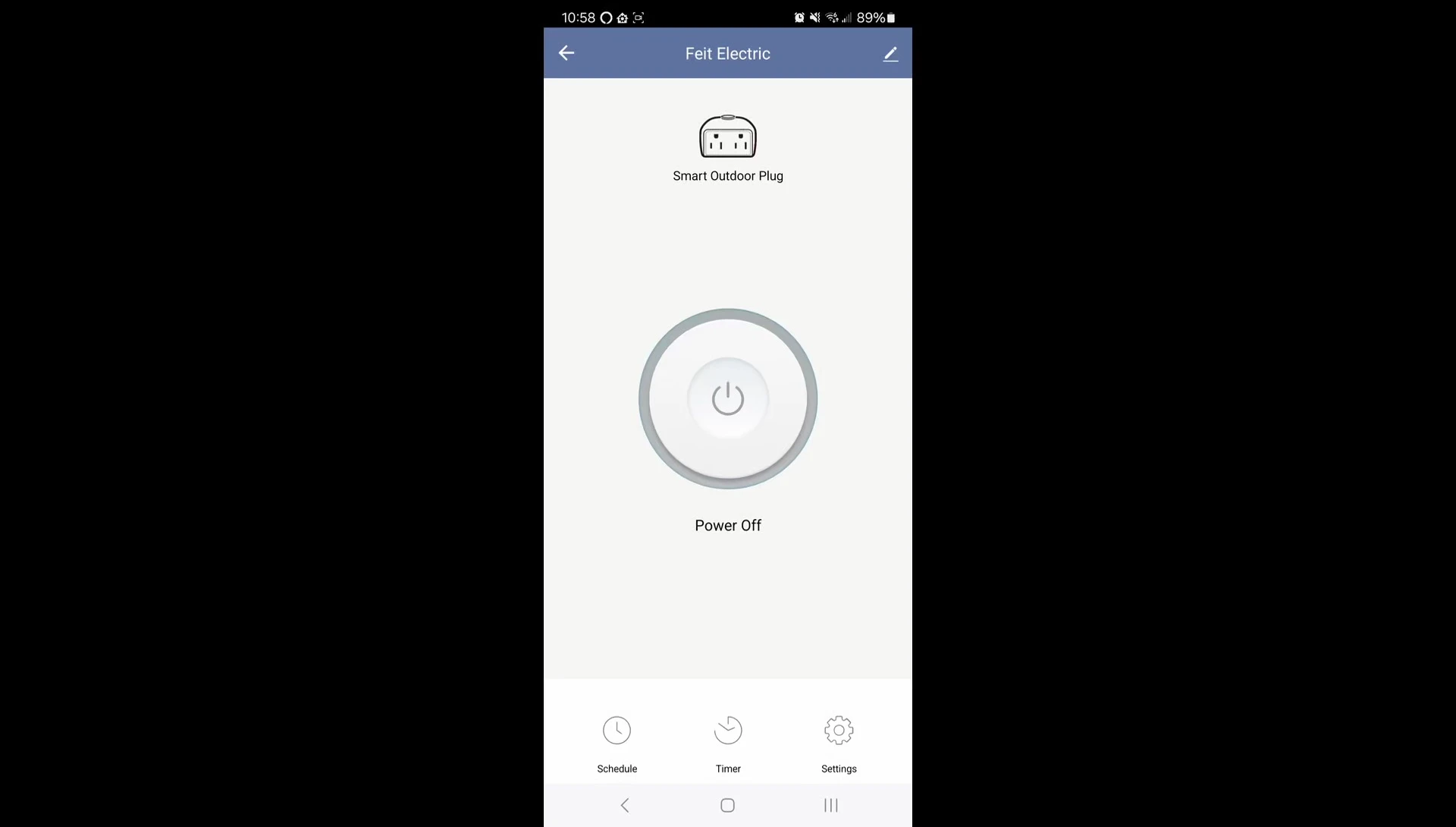 Screenshot highlighting the simultaneous operation of all three outlets