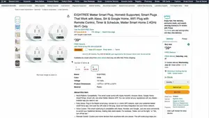EIGHTREE Matter Smart Plug Review: Affordable Smart Home Control?