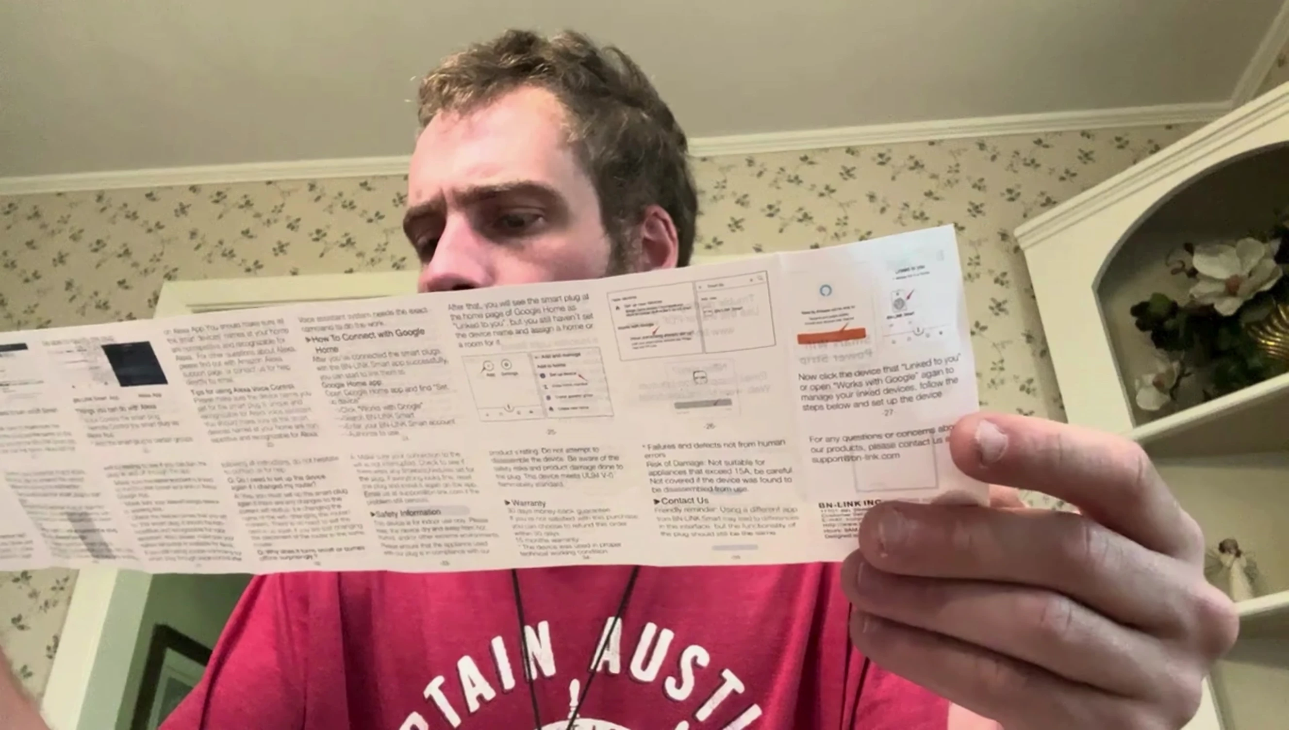 The instruction manual
