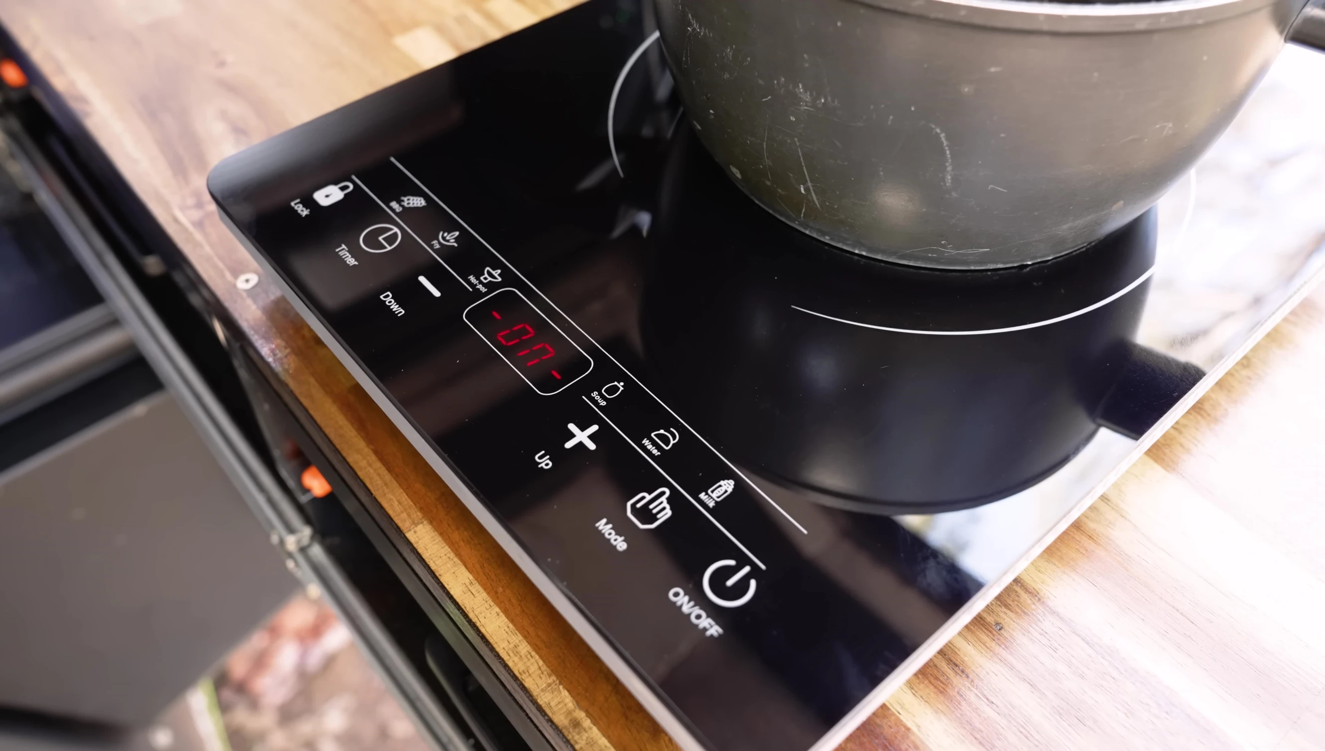 Cooktop controls