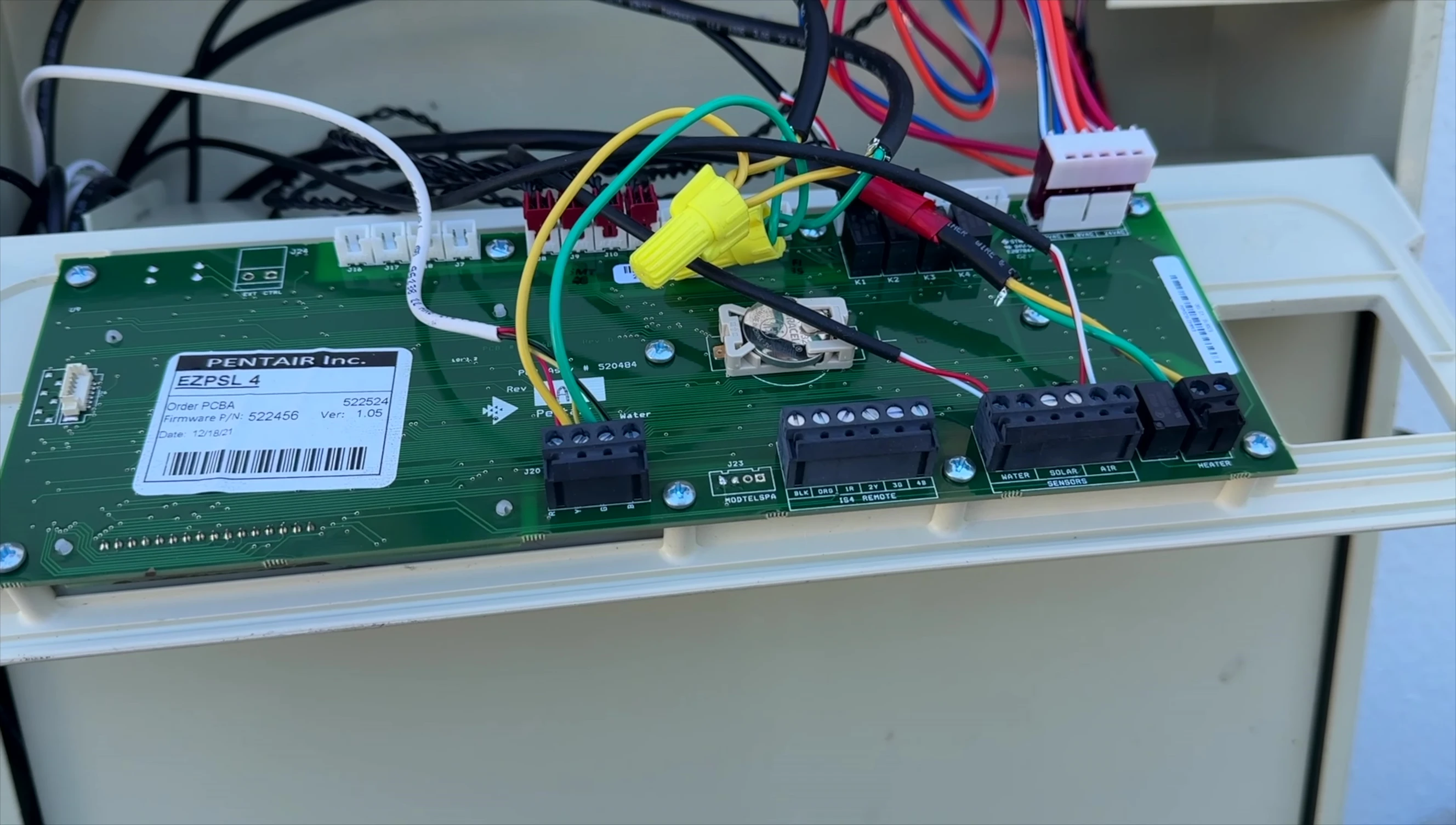 Mention of IntelliCenter system integration.