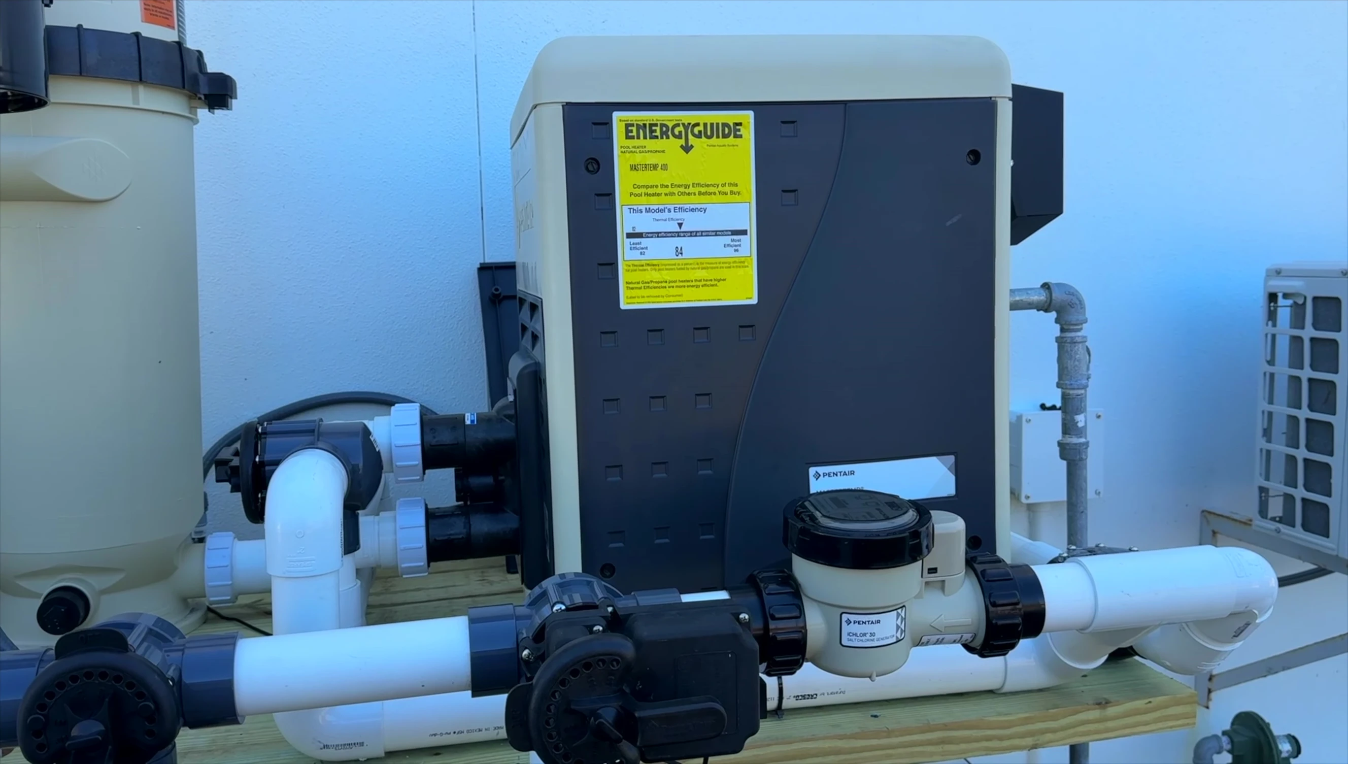 Screenshot showing the MasterTemp heater control panel settings.