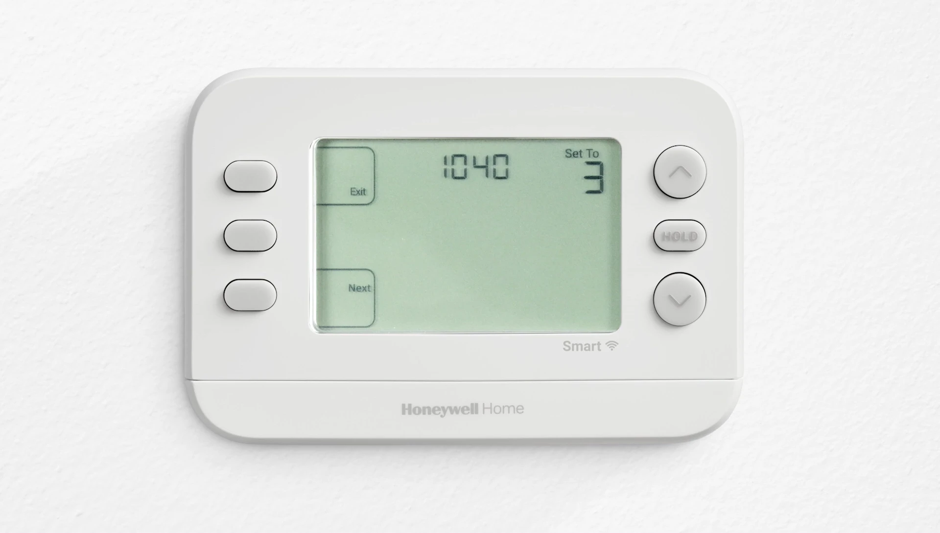 Screenshot showing ISU number and setting display