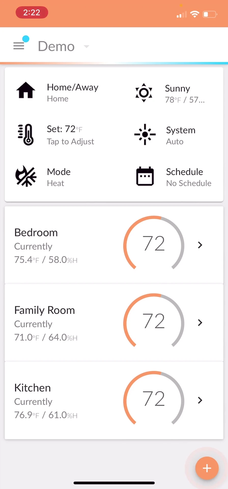 Screenshot displaying the 'Configure Secondary Heat' option.