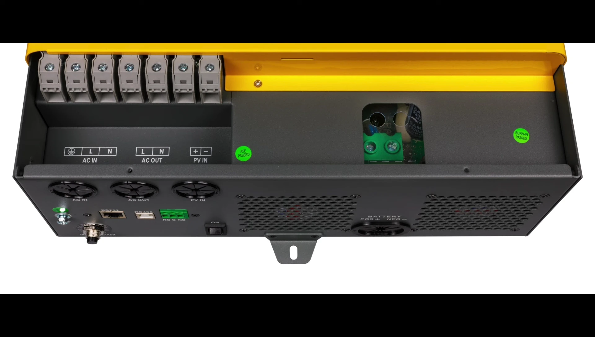 Inverter terminal connections