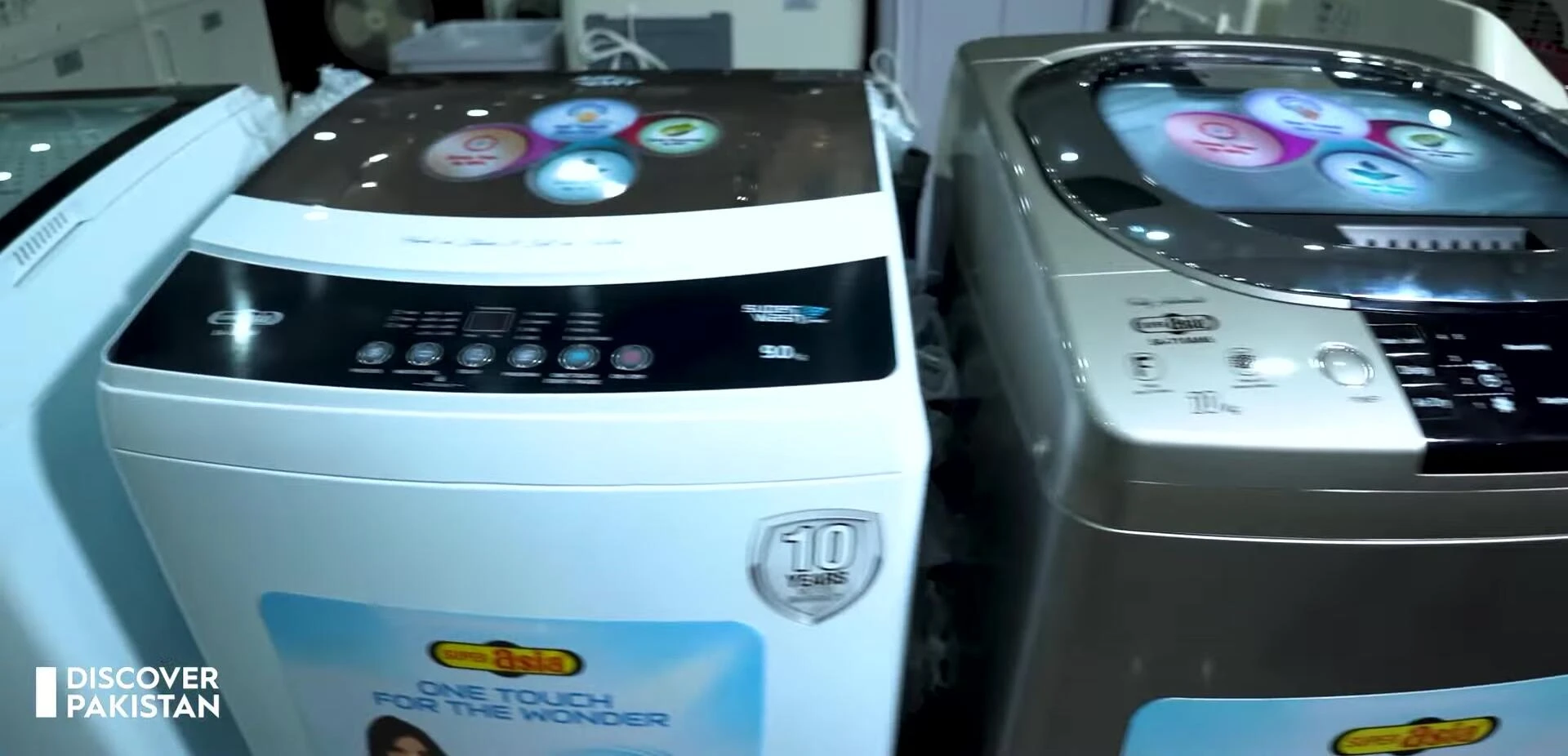 Super Asia's display center showcasing its product range