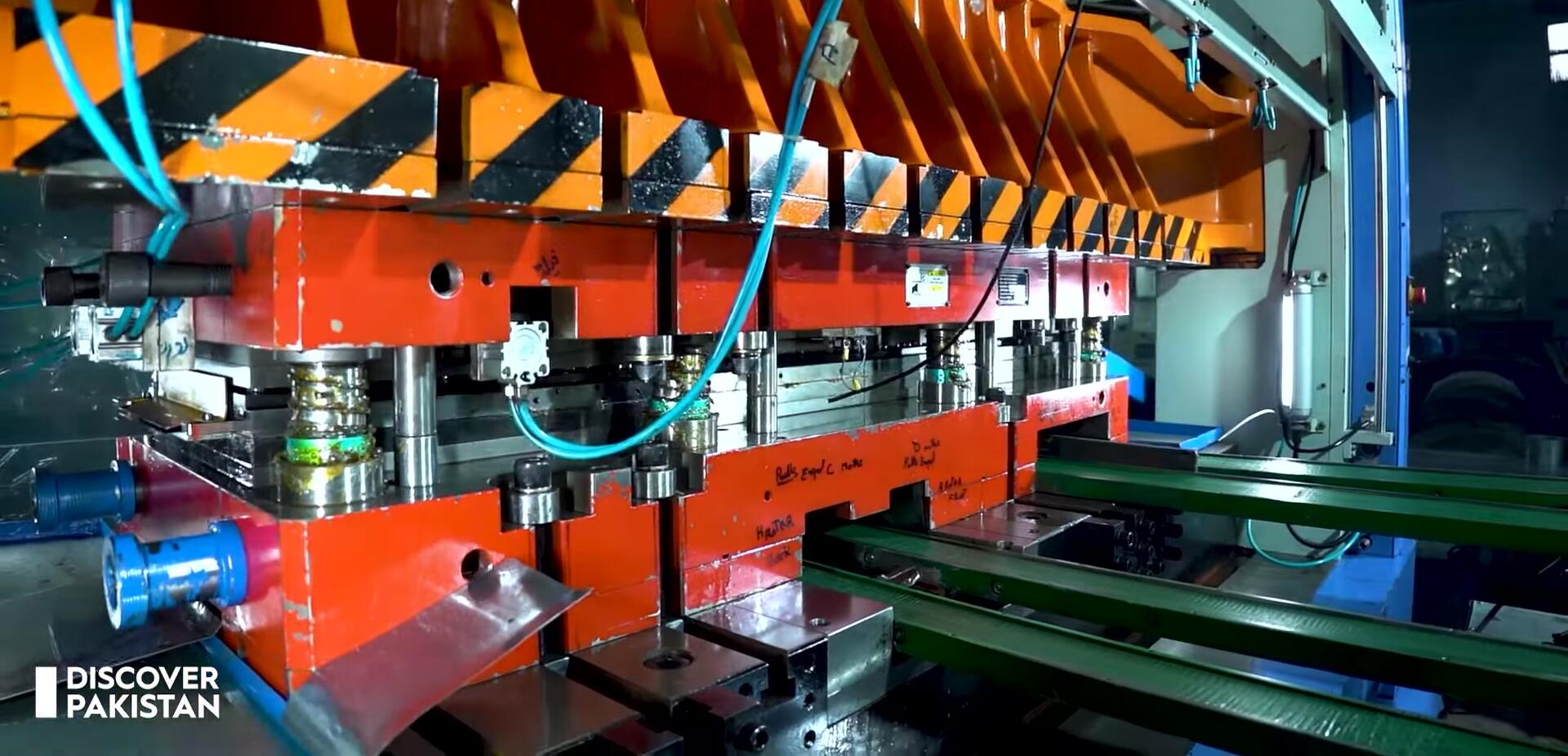 The motor section of the Super Asia factory.