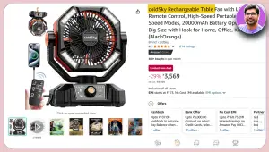 Best Rechargeable Fans in India 2025: A Detailed Review