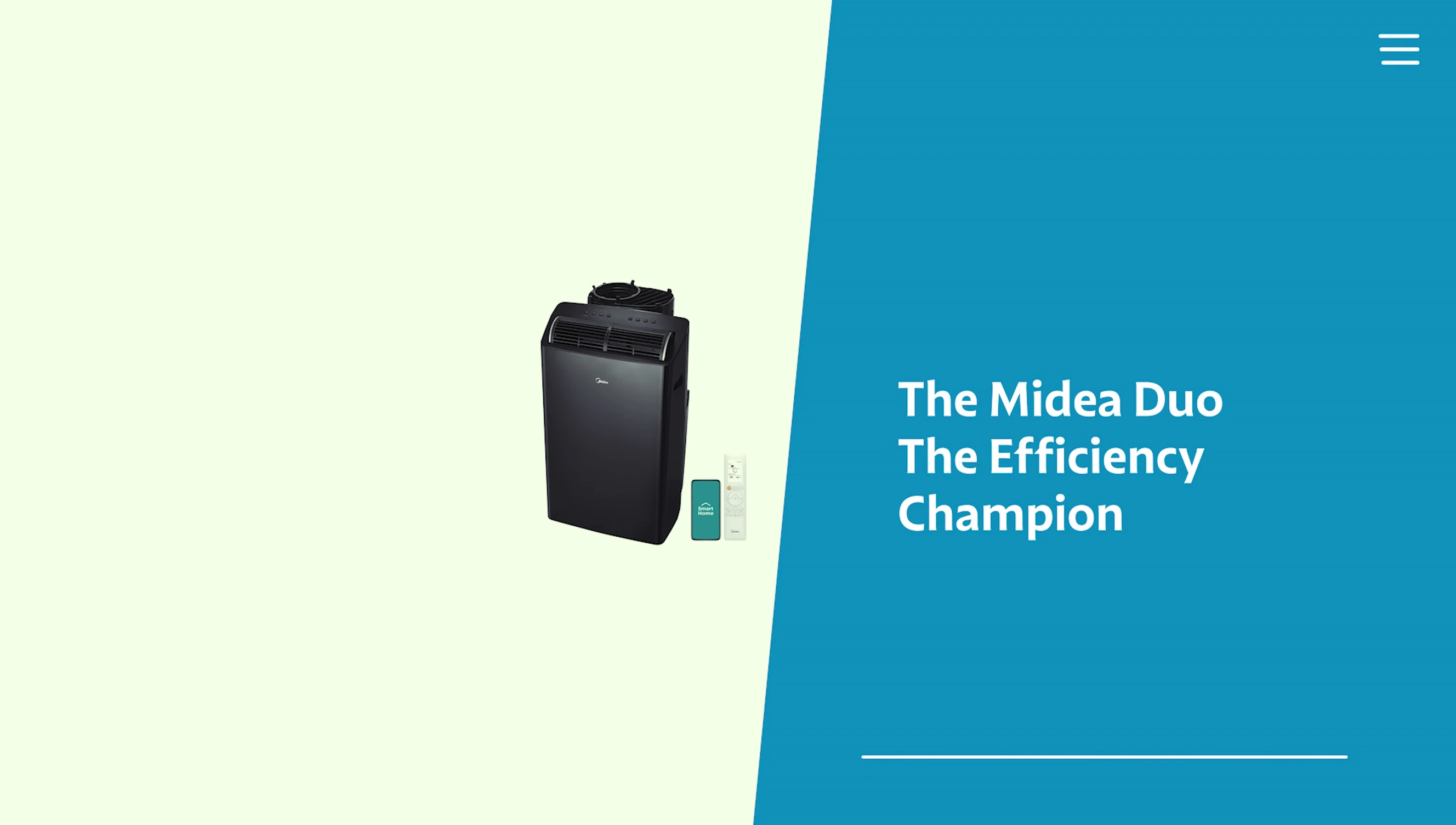 Media Duo portable AC unit