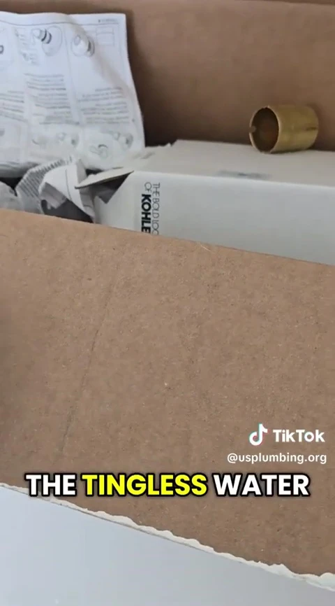 Diagram explaining the distance hot water needs to travel in a tankless system.