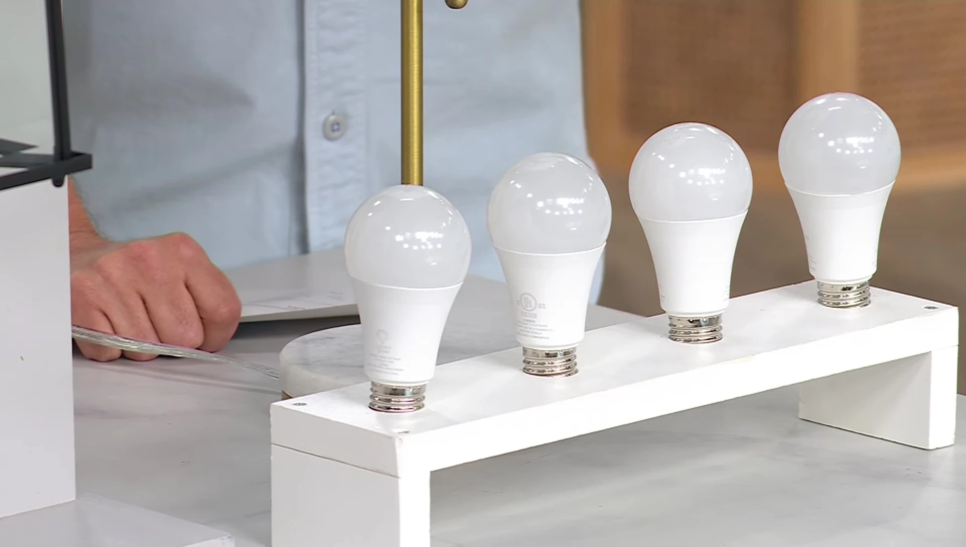 Image showing the sensor inside the bulb
