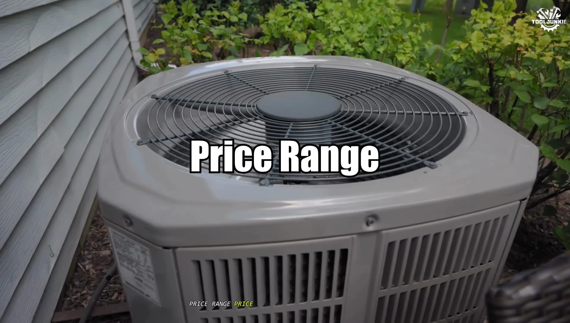 Graphic comparing price ranges of Carrier and Lennox AC units.
