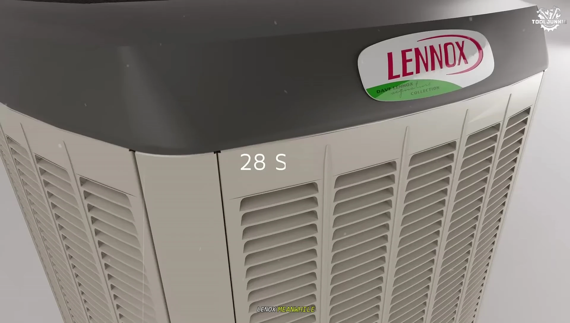 Image of a Lennox AC unit showcasing its eco-friendly features.