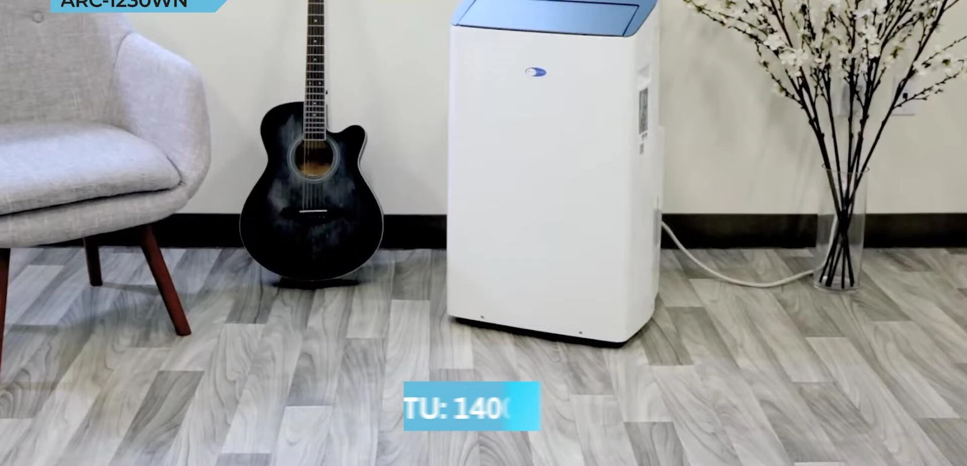 The Whynter ARC-1230WN portable AC unit.