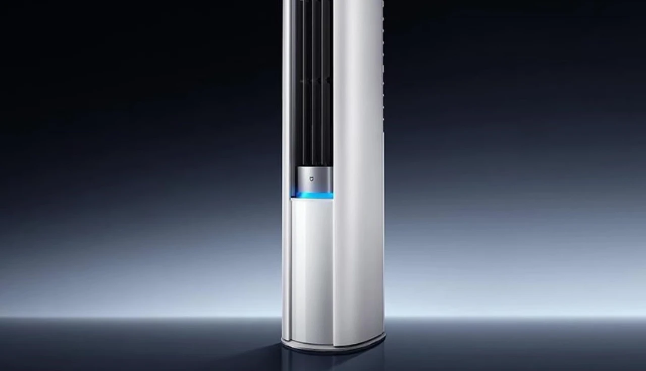 Image showing the air outlet and its dimensions.