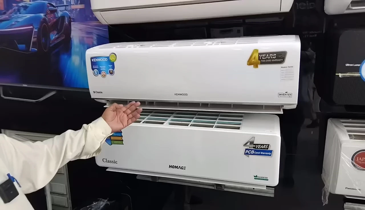 Showcase of the latest Daikin model