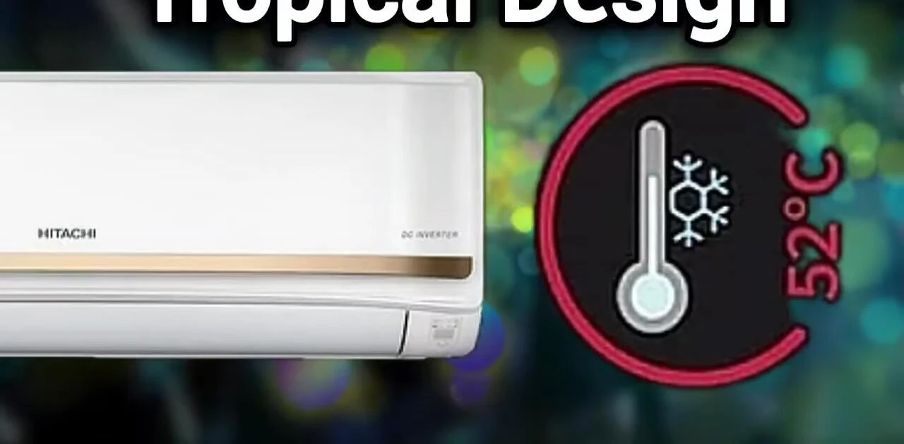 Screenshot mentioning tropical design and high ambient cooling