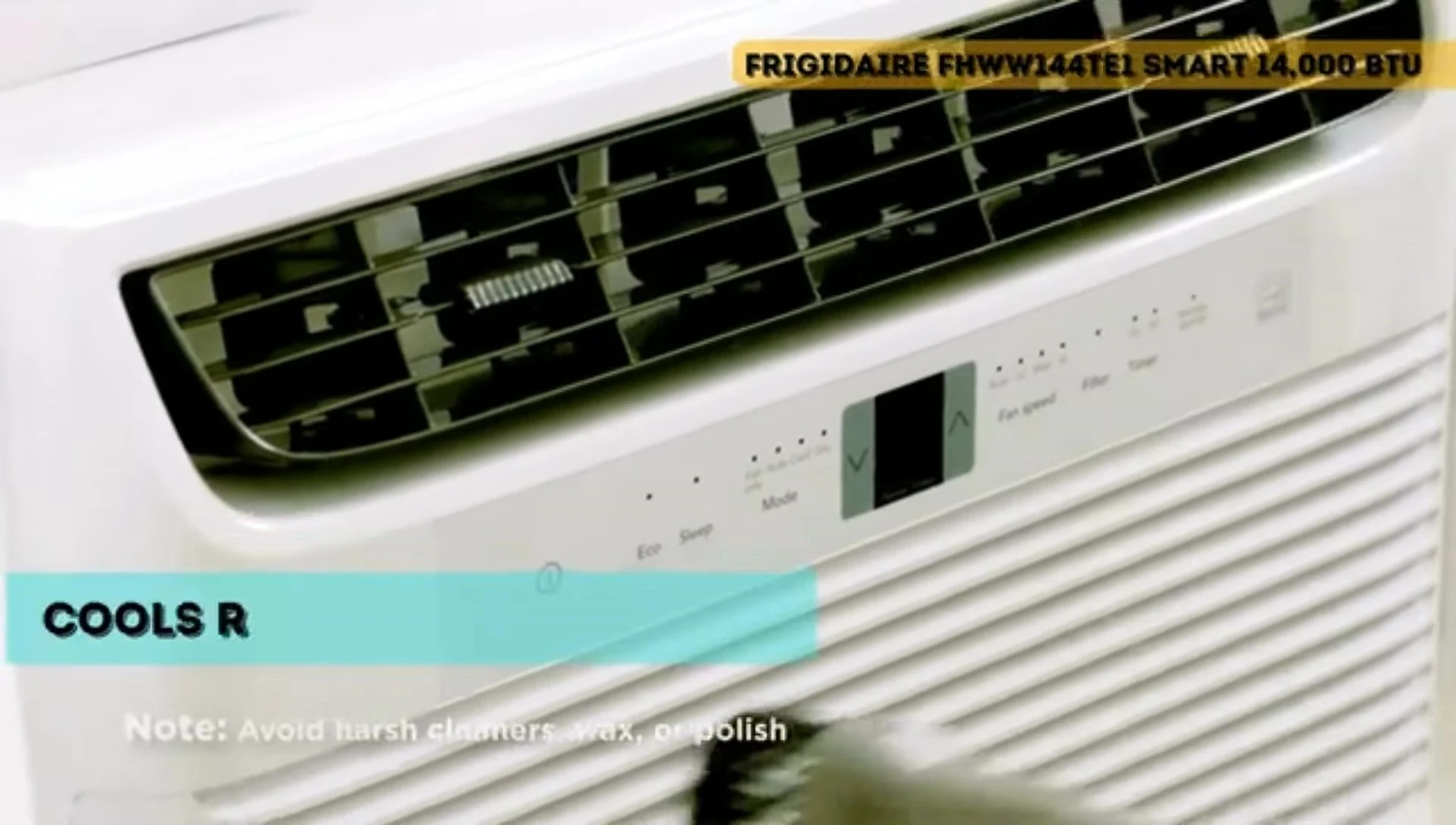 Smartphone app controlling the Frigid Air unit