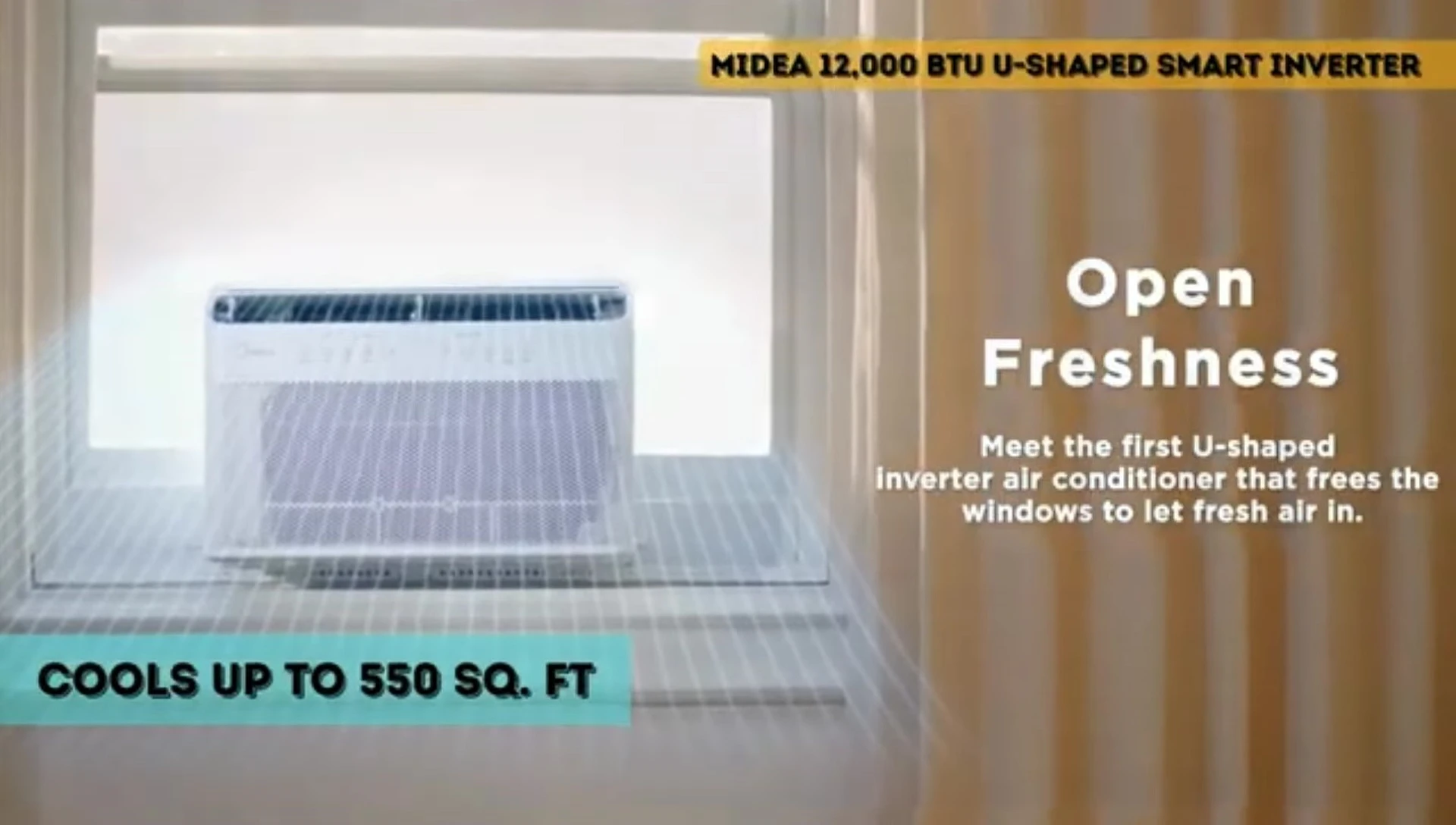 Remote and control panel for the Midea unit