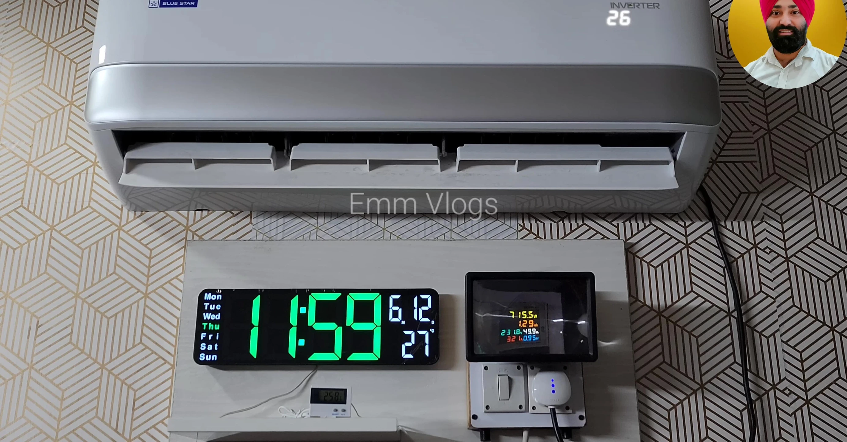 Room temperature after 2 hours of operation.