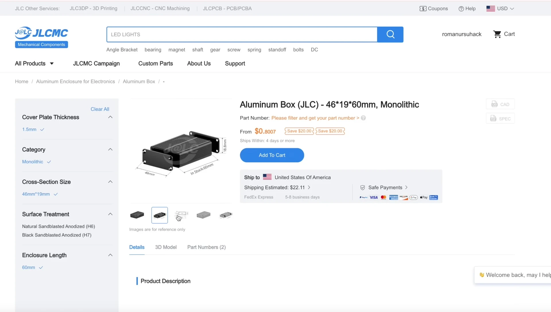 Aluminum enclosures