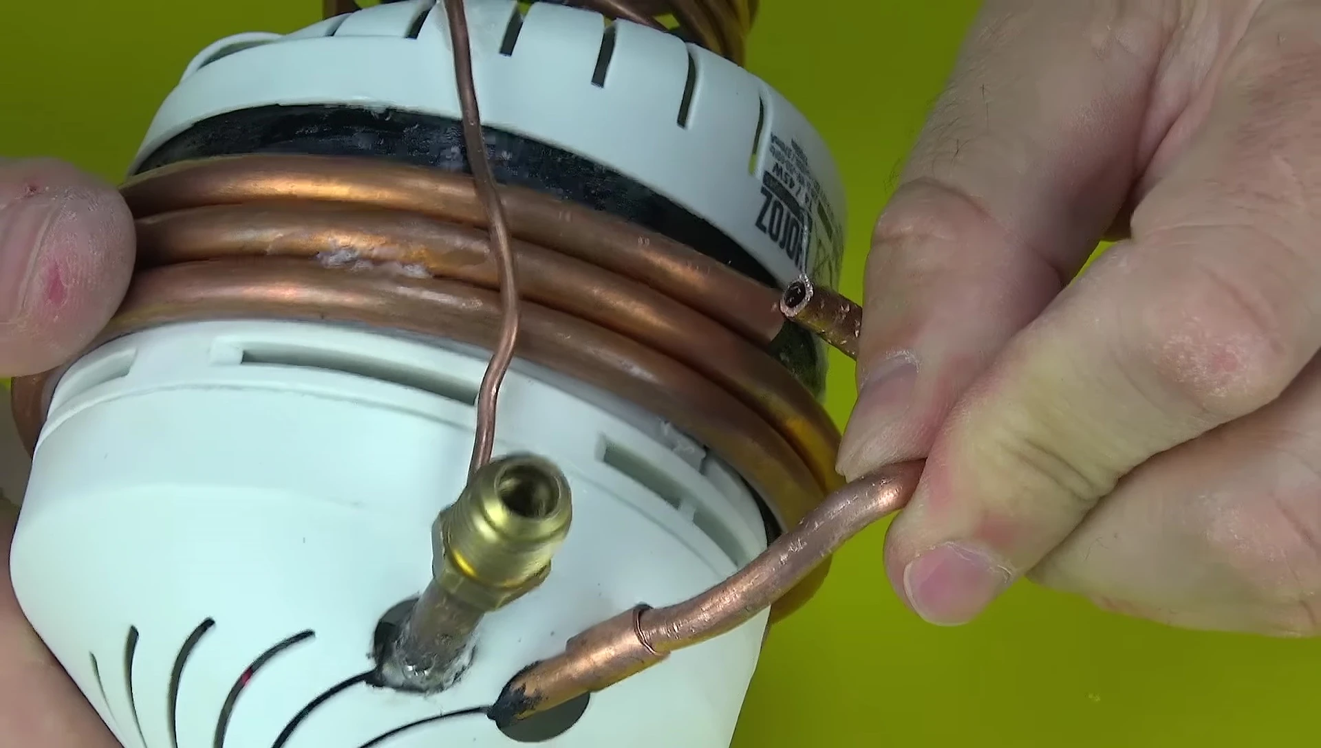 Soldering connections