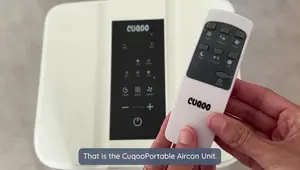 CUQOO 9000 BTU Portable Air Conditioner Review: 4-in-1 Cooling, Fan, & Dehumidifier