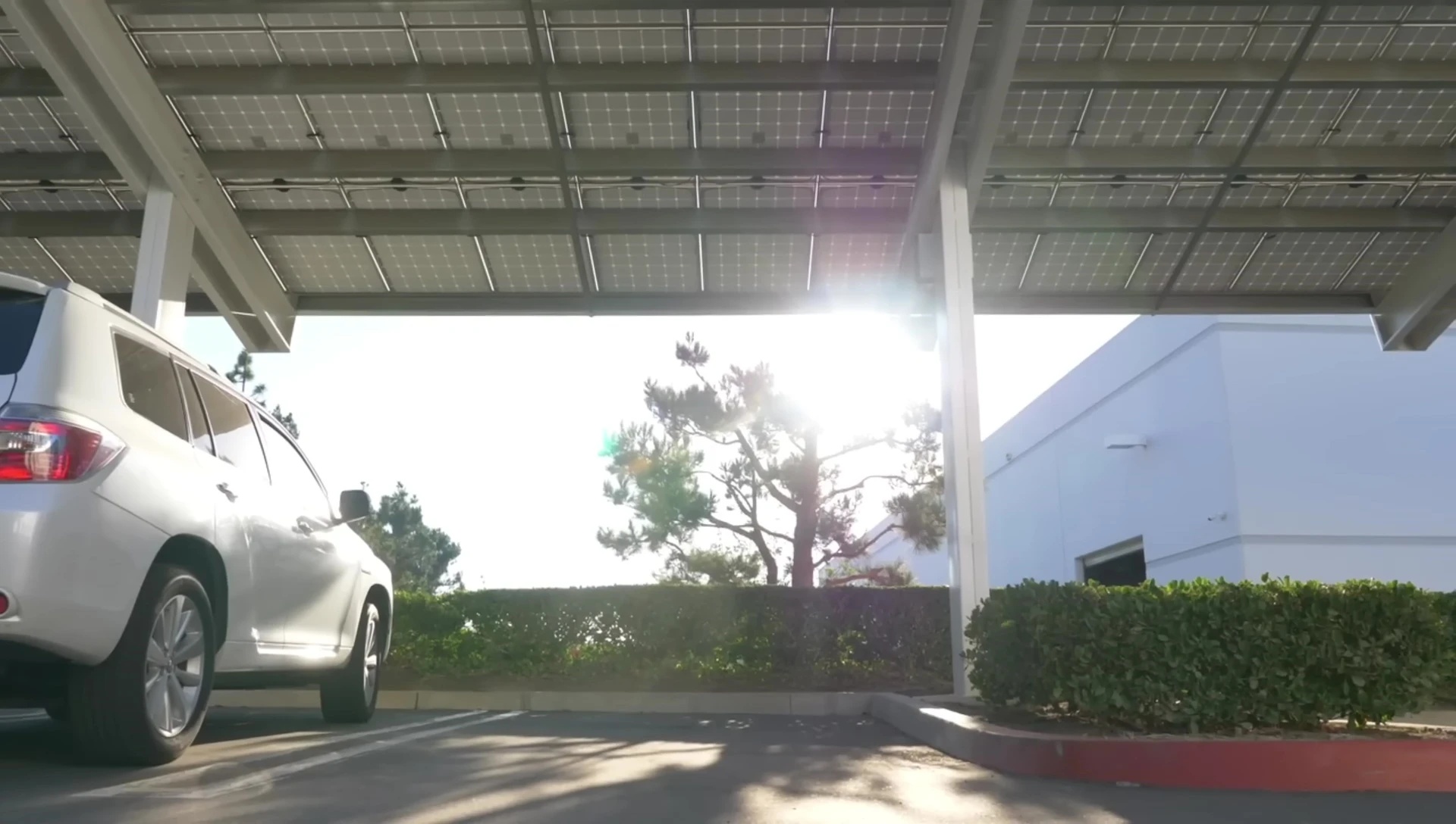 Monofacial solar panel example
