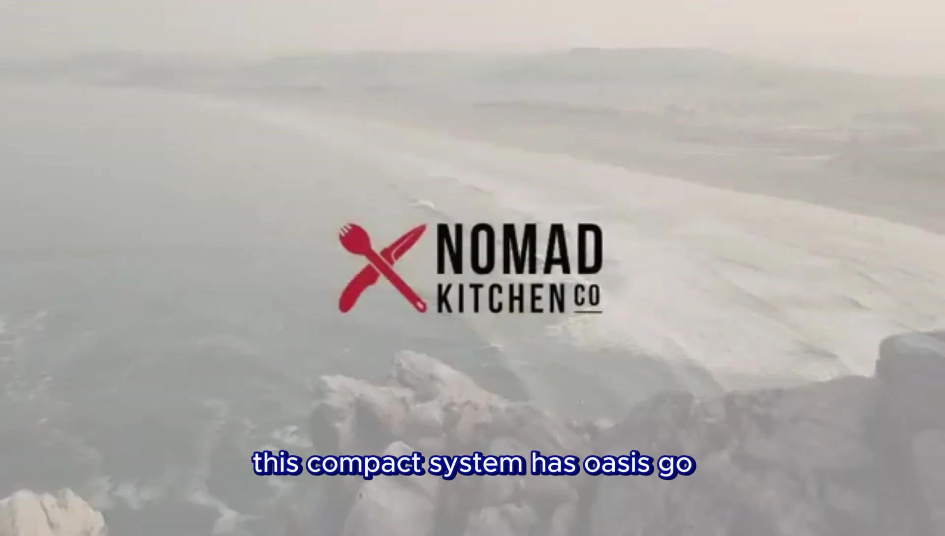 Nomad Kitchen LT set up for use.