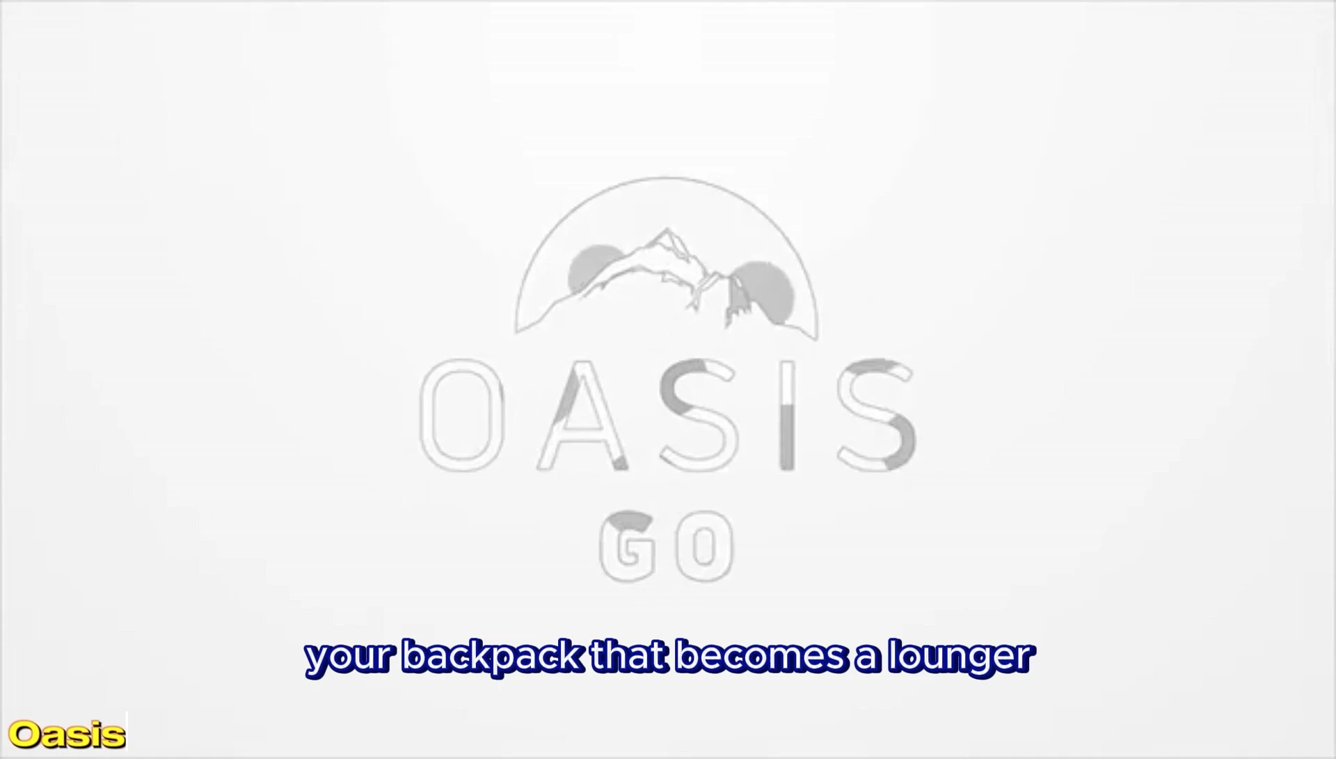 Oasis Go backpack showcasing its versatile design.