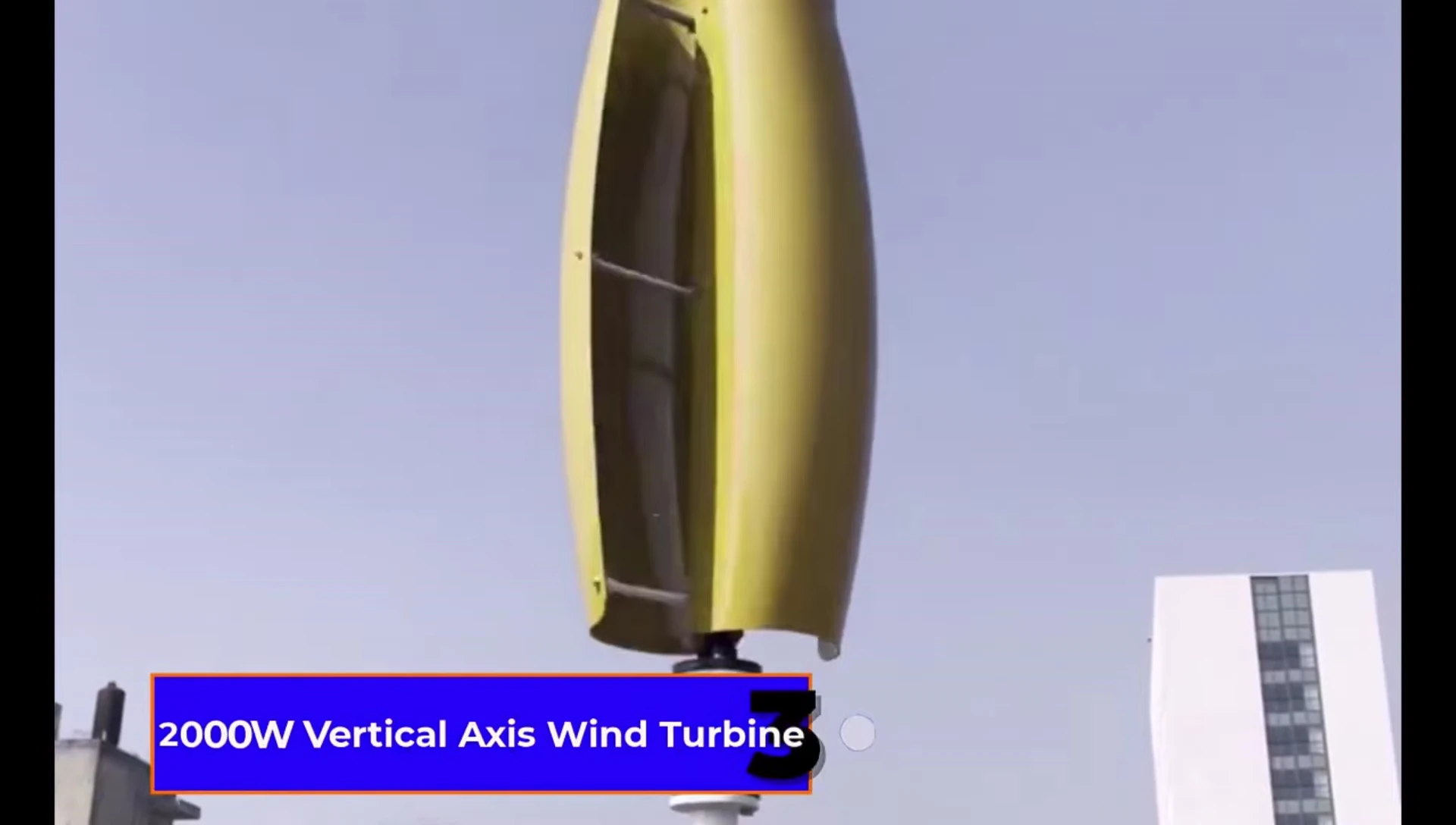 The 10kW vertical axis wind turbine generator