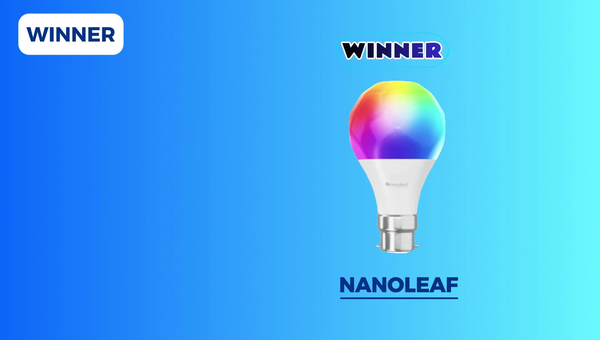 Summary of reasons why Nanoleaf Matter Essentials is the winner.