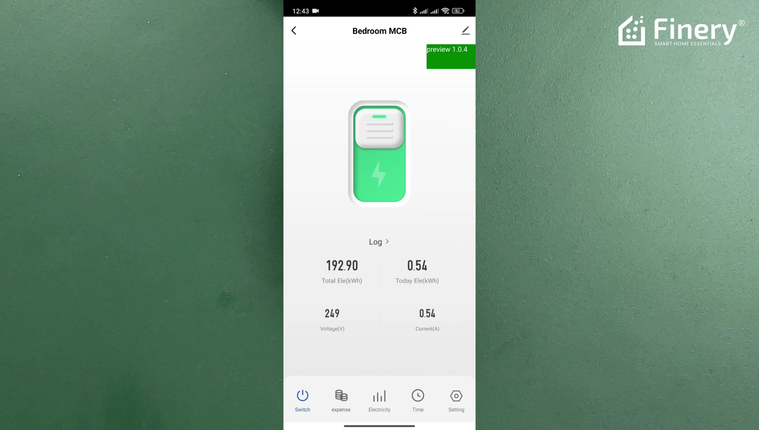 Viewing energy consumption data